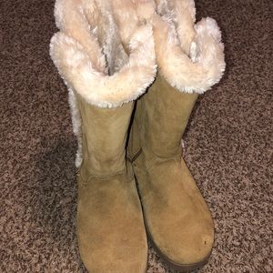 Target faux fur boots